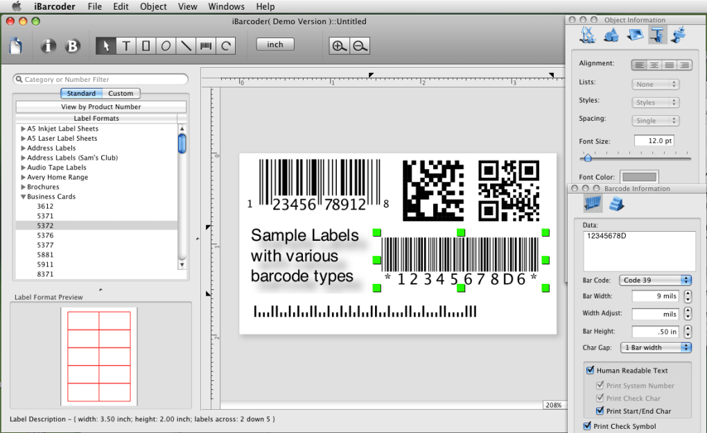 Free barcode generator for word